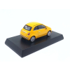 Fiat Nuova 500 2007 yellow (with Japanese book) - skala 1:64 - Kyosho